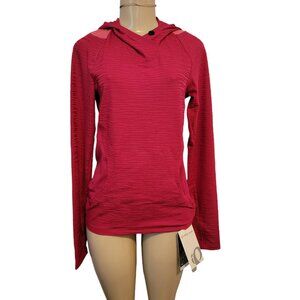 Pearl Izumi Hoodie Pink Flash Pullover Long Sleeve Lightweight